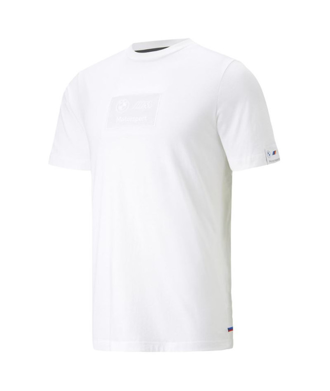 Camiseta Puma Bmw Mms Logo White